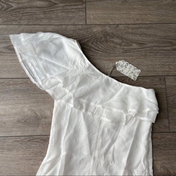 NWT Honey Belle  One Shoulder Romper - Picture 4 of 11
